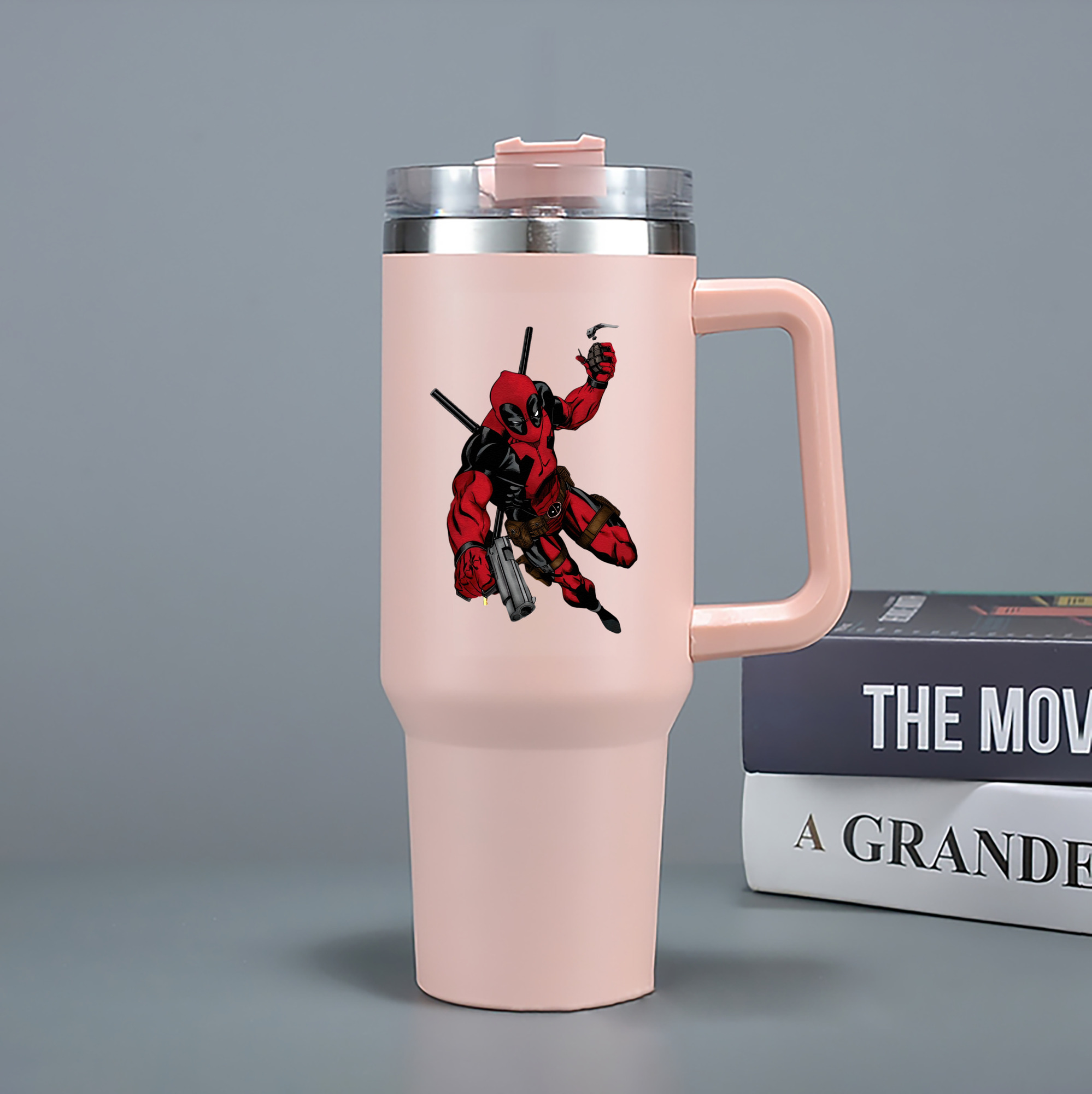（画像用） Deadpool デッドプール 1200mL車用タンブラー（カラープリント）